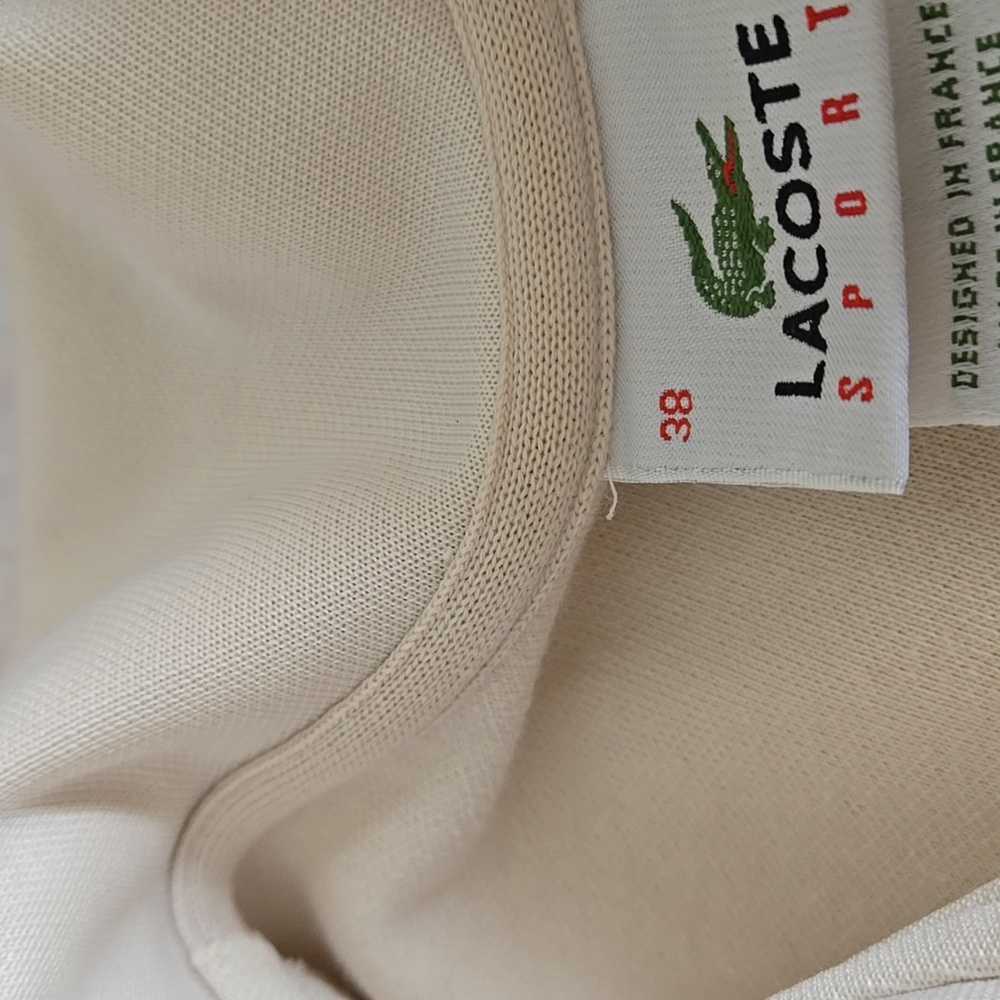 Lacoste Women's Pink and Brown Track Jacket - Picture 8 of 9